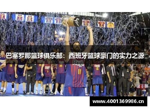巴塞罗那篮球俱乐部：西班牙篮球豪门的实力之源